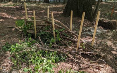 Stormwater Erosion Control at East Mountain Cemetery