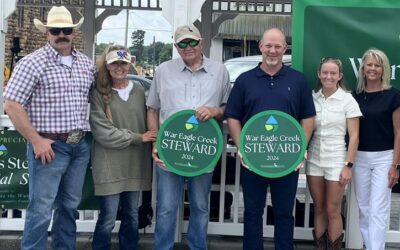 War Eagle Creek Conservation Stewards Recognized