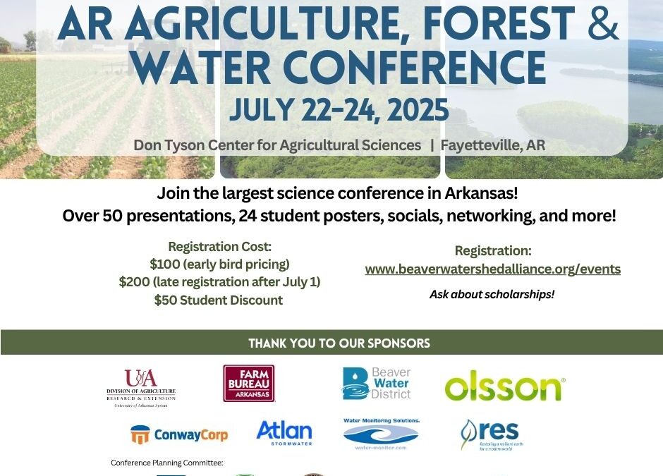 2025 AR Agriculture, Forest and Water Resources Conference