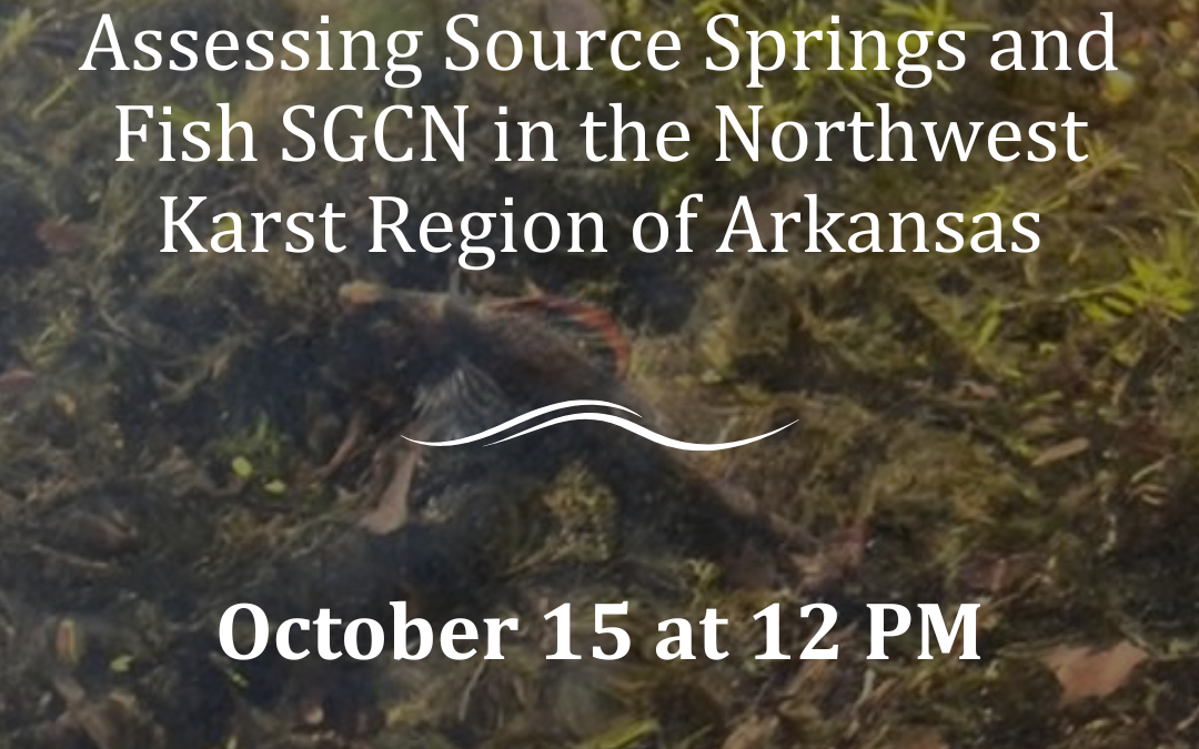 October Arkansas Water Webinar